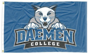 Daemen College - Wildcats Blue 3x5 Flag