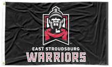 Load image into Gallery viewer, East Stroudsburg University of Pennsylvania - Warriors Black 3x5 flag
