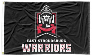 East Stroudsburg University of Pennsylvania - Warriors Black 3x5 flag