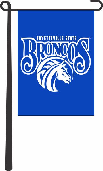 Fayetteville State University - Broncos Garden Flag