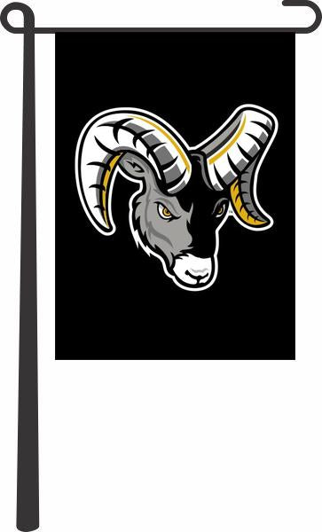 Framingham State University - Ram Head Garden Flag
