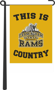Framingham State University - This Is Framingham State University Rams Country Garden Flag