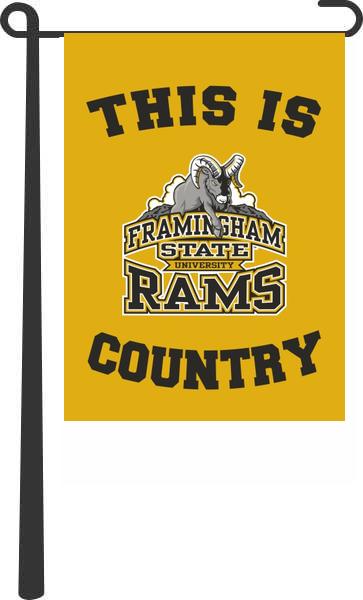 Framingham State University - This Is Framingham State University Rams Country Garden Flag