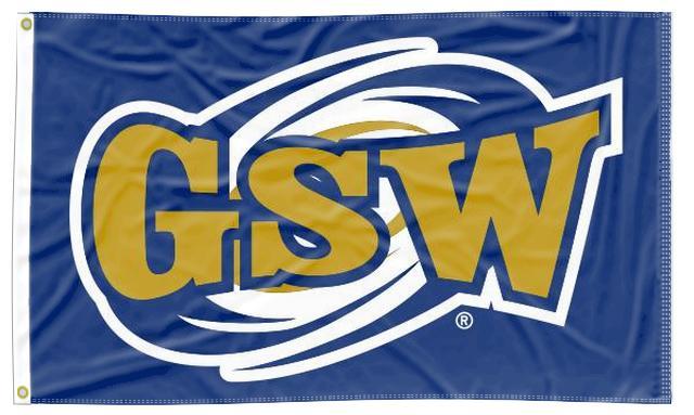 Georgia Southwestern State University - Hurricanes Blue 3x5 Flag