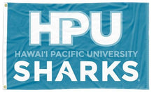 Load image into Gallery viewer, Hawaii Pacific University - HPU Sharks Blue 3x5 Flag
