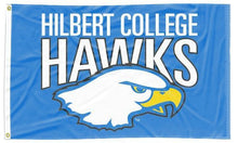 Load image into Gallery viewer, Hilbert College - Hawks Blue 3x5 Flag
