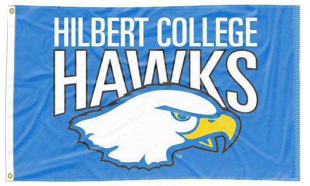 Hilbert College - Hawks Blue 3x5 Flag