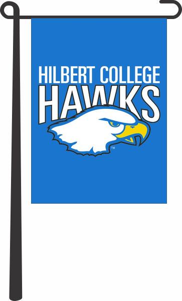 Hilbert College - Hawks Garden Flag