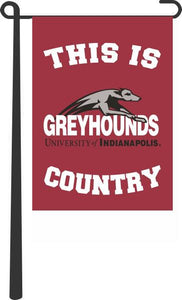 Indianapolis - This Is Greyhounds Country Garden Flag