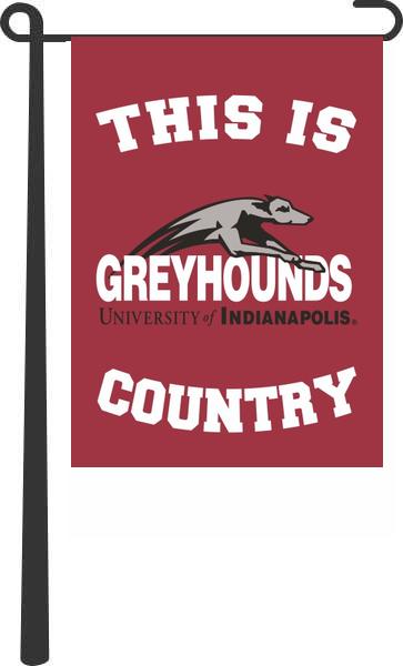 Indianapolis - This Is Greyhounds Country Garden Flag