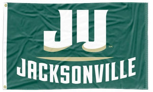 Jacksonville University - Dolphins Green 3x5 Flag