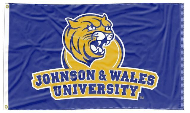 Johnson & Wales University - Wildcats Blue 3x5 Flag