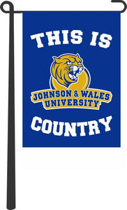 Johnson & Wales University - This Is Wildcats Country Garden Flag