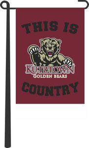 Kutztown University - This Is Kutztown Golden Bears Country Garden Flag