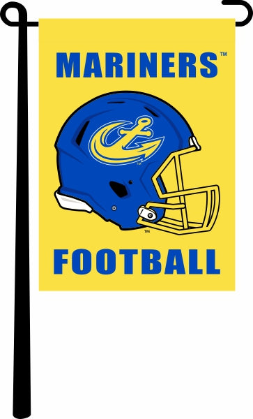 Maine Maritime Academy - Football Garden Flag