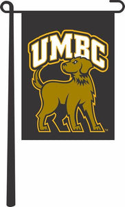 Black 13x18 Maryland Baltimore County (UMBC) Garden Flag