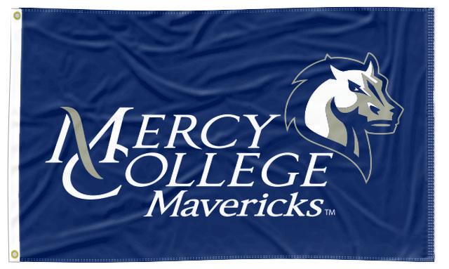Mercy College - Mavericks Blue 3x5 Flag