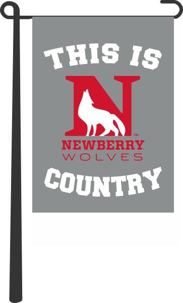 Newberry College - This Is Newberry Wolves Country Garden Flag