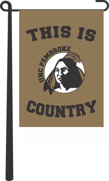 University of North Carolina at Pembroke - This Is UNC Pembroke Country Garden Flag