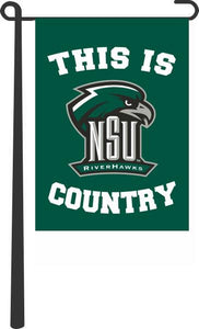 Northeastern State University - This Is NSU Riverhawks Country Garden Flag