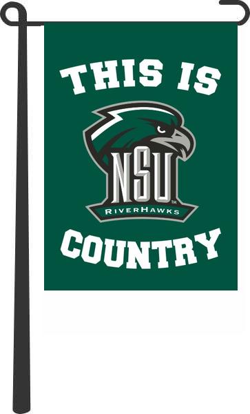Northeastern State University - This Is NSU Riverhawks Country Garden Flag