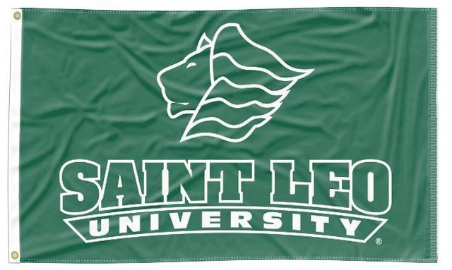 Saint Leo University - Lions Green 3x5 Flag