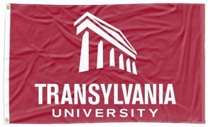 Transylvania University - Pioneers Red 3x5 Flag