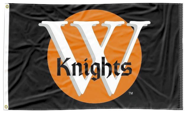 Wartburg College - Knights Black 3x5 Flag