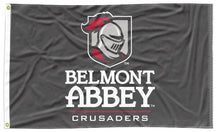 Load image into Gallery viewer, Belmont Abbey College - Crusaders Black 3x5 Flag
