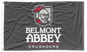 Belmont Abbey College - Crusaders Black 3x5 Flag