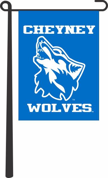 Cheyney Univ of Penn - Wolves Garden Flag