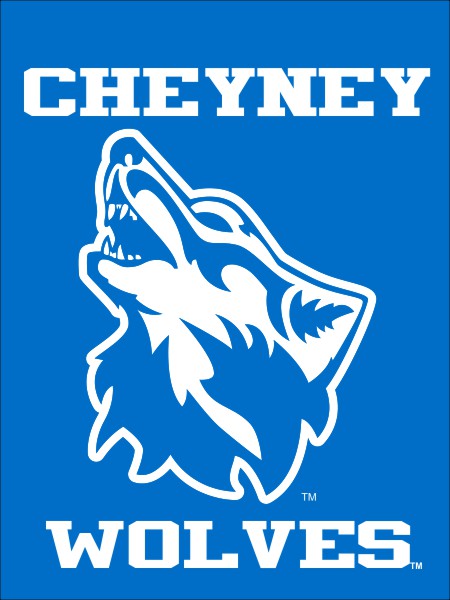 Cheyney Univ of Penn - Wolves House Flag