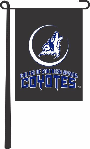 College of Southern Nevada - Coyotes Garden Flag