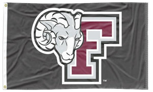 Fordham University - Ram F Black 3x5 Flag