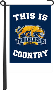 Massachusetts College of Liberal Arts - This Is Trailblazers Country Garden Flag