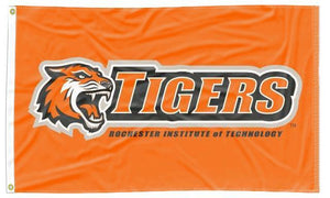 Rochester Institute of Technology - Tigers Orange 3x5 Flag
