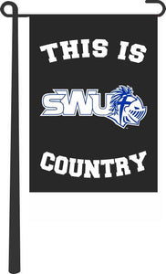 Southern Wesleyan University - This Is SWU Warriors Country Garden Flag
