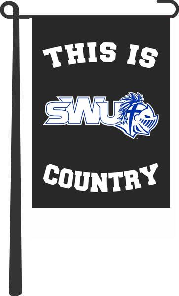 Southern Wesleyan University - This Is SWU Warriors Country Garden Flag