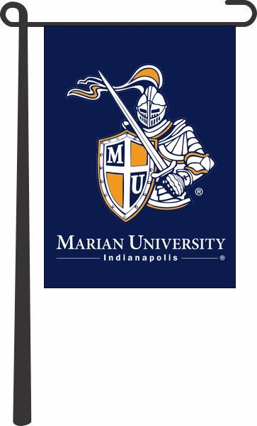 Marian University Indianapolis - Knights Garden Flag