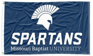 Missouri Baptist University - Spartans Blue 3x5 Flag