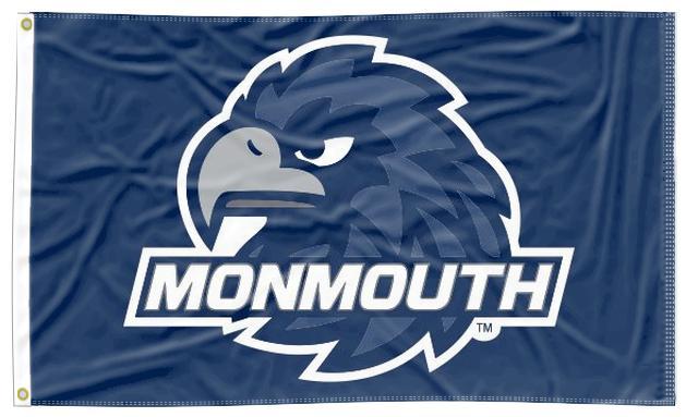 Monmouth University - Hawks Blue 3x5 Flag