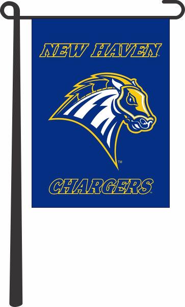 New Haven - Chargers Garden Flag