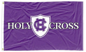 Holy Cross - Crusaders Purple 3x5 Flag