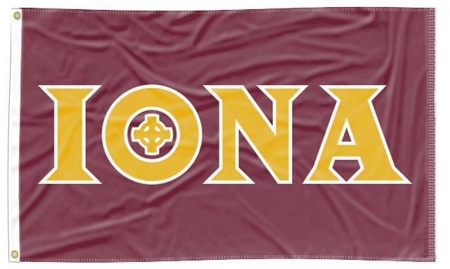 Iona College - Gaels Maroon 3x5 Flag
