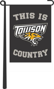 Towson University - This Is Towson Tigers Country Garden Flag