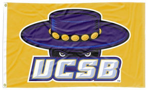 UC Santa Barbara - Gauchos Gold 3x5 Flag