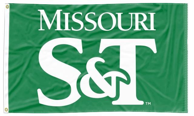 Missouri S&T - Miners Green 3x5 Flag