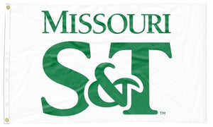Missouri S&T - Miners White 3x5 Flag