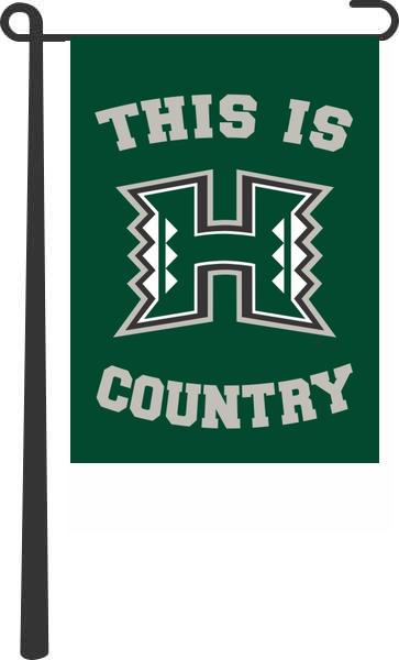 Hawaii - This Is Rainbow Warriors Country Garden Flag