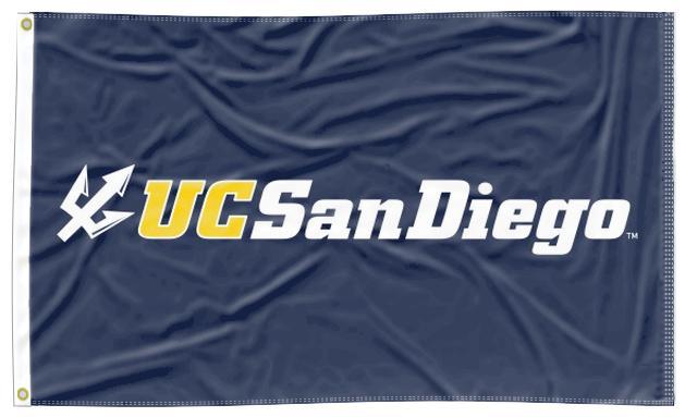 UC San Diego - Tritons Blue 3x5 Flag
